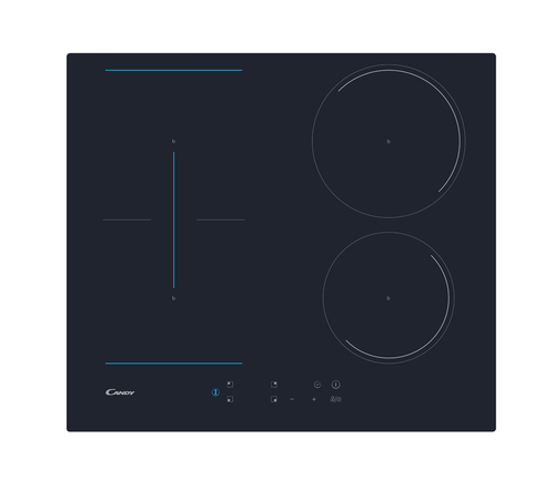 Candy CTP643C Black Built-in