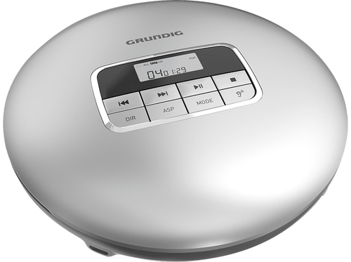 Grundig GCP1020 CD-afspiller Personlig CD-afspiller Hvid