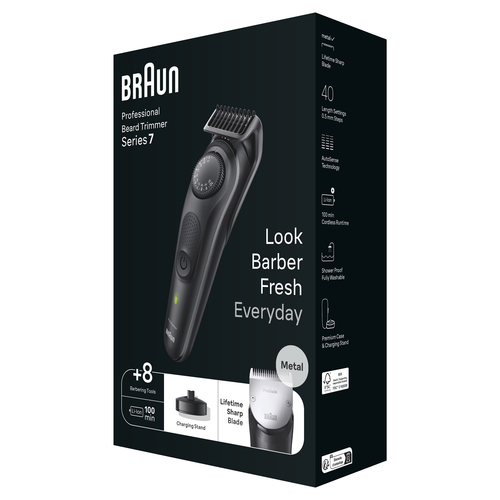 Braun BeardTrimmer 7 80708231 beard trimmer Battery 40 – image 3