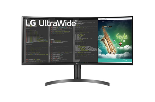 LG 35WN75CN-B монитор для ПК 88,9 cm (35") 3440 x 1440 пикселей Quad HD Черный