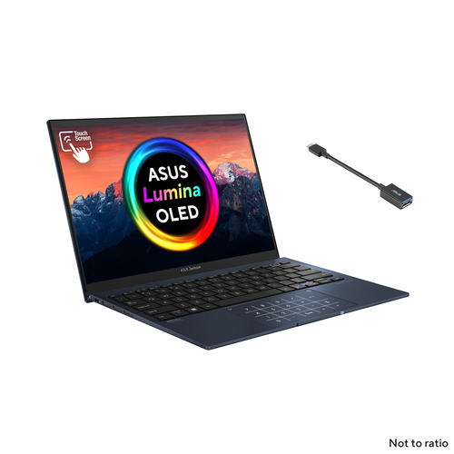 ASUS Zenbook S13 OLED UM5302TA-LX200W AMD Ryzen™ 7 6800U Ноутбук 33,8 cm (13.3") Сенсорный экран WQXGA+ 16 GB LPDDR5-SDRAM 512 GB Твердотельный накопитель (SSD) Wi-Fi 6E (802.11ax) Windows 11 Home Синий