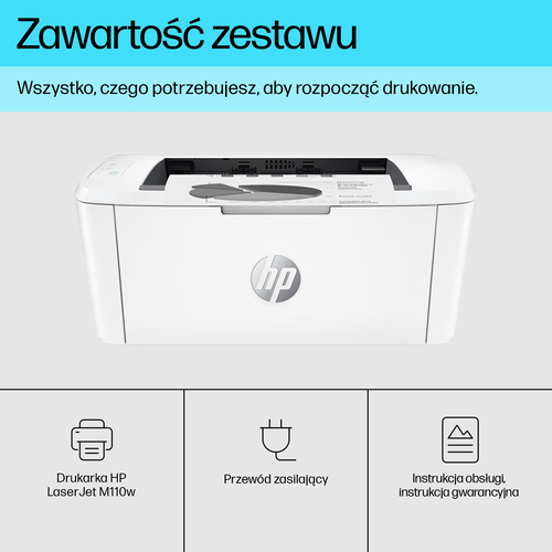 Drukarka laserowa HP LaserJet M110w Wi-Fi USB