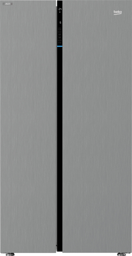 Beko GN163122X side-by-side refrigerator Freestanding