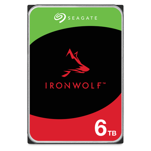 DISCO DURO INTERNO 35IN 6TB  SATA 5400RPM 256MB IRONWOLF NAS - ST6000VN006