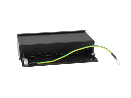 Equip Patchpanel 8x RJ45 Cat6A 19" FTP 1HE Premium zwart, afbeelding 2