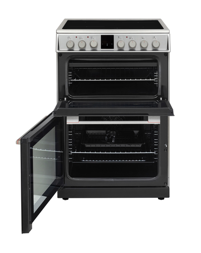 Sharp KF-66DVDD04IM1K-EN cooker Electric Ceramic hob Stainless steel – image 5