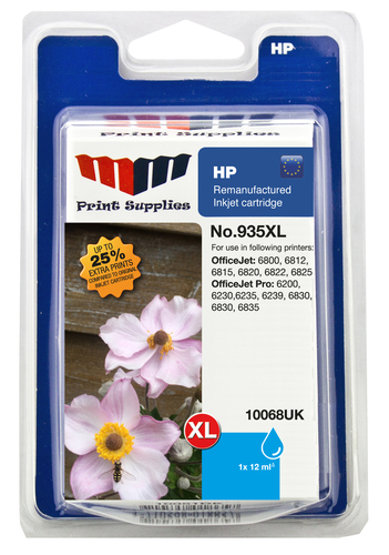 MM Cyan Inkjet Cartridge No.935XL (C2P24AE)