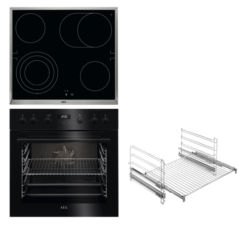 AEG ECS455020B + HE604070XB + TR2LFV