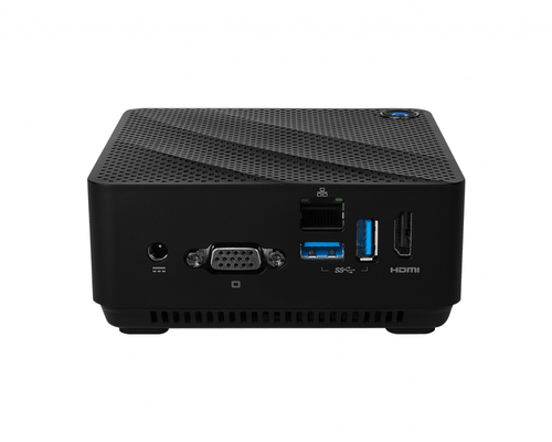 MSI Cubi N JSL-070US Intel® Celeron® N N4500 4 GB DDR4-SDRAM 128 GB Твердотельный накопитель (SSD) Windows 11 Pro Mini PC Мини-ПК Черный