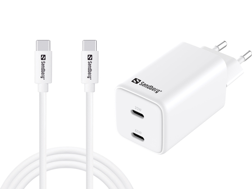 Sandberg AC Charger USB-C PD65W EU 1.5M – image 1