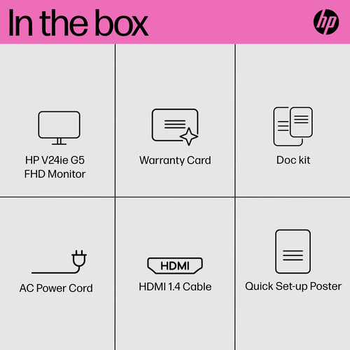 HP V24ie G5 FHD Monitor – image 5