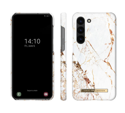 iDeal of Sweden Printed Case Galaxy S23P Carrara Gold – image 2