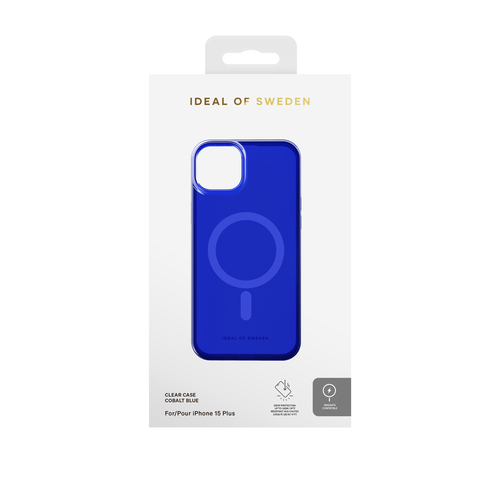 iDeal of Sweden Clear Case MagSafe iPhone 15PL Cobalt Blue – image 2