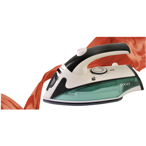 Sogo PLA-SS-6007 iron Steam iron Non-stick soleplate White, Green, Grey – image 3