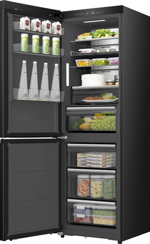 Hisense RB5K330GSFC Koel-vriescombinatie Zwart, afbeelding 9