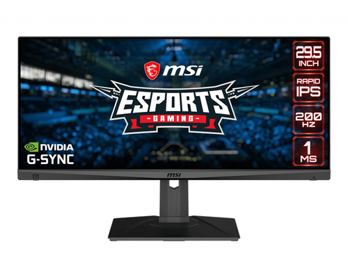 MSI Optix MAG301RFDE монитор для ПК 74,9 cm (29.5") 2560 x 1080 пикселей Full HD Черный