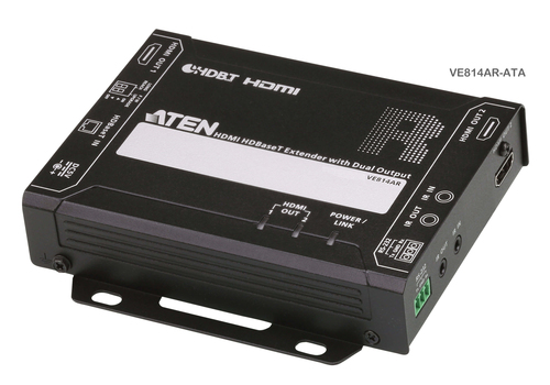 ATEN VE814AR-ATA-U AV extender AV receiver Black – image 4