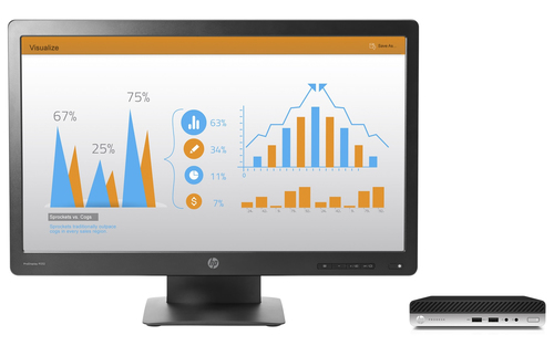 HP ProDesk 400 G3 Mini + ProDisplay P232
