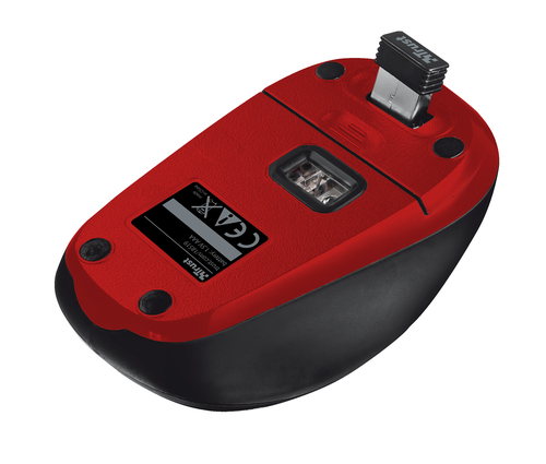 Trust WMS-113 mouse Ambidextrous RF Wireless Optical 1600 DPI – image 3