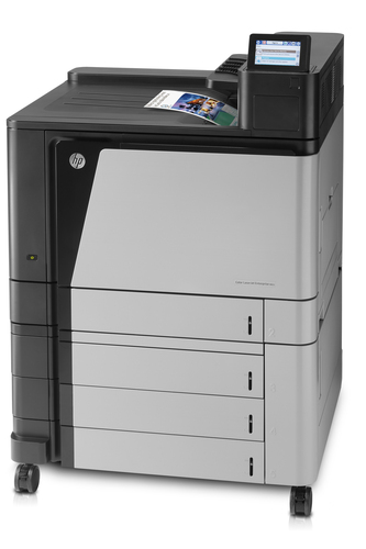 HP Color LaserJet Enterprise M855xh Printer – image 4