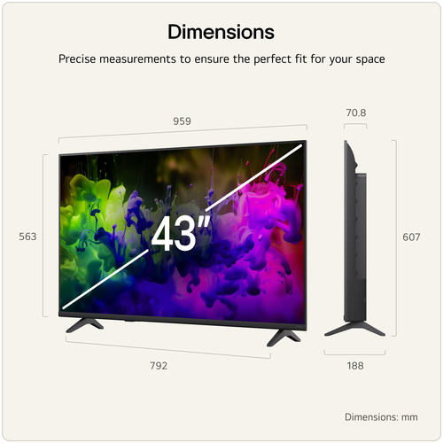 LG 43QNED7EB3C.AEK TV – image 3