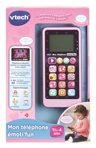 VTech Mon téléphone émoti'fun rose – image 6