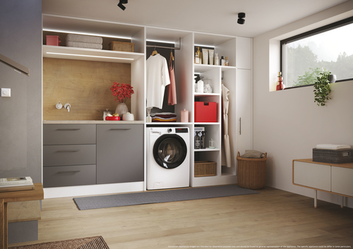 Hoover H3WPS496TAMB H Wash 350 9kg 1400 Spin Washing Machine in White - image 7