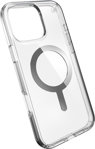 Speck Presidio Perfect Clear + MS Apple iPhone 16 Pro Max Clear - with Microban – image 1