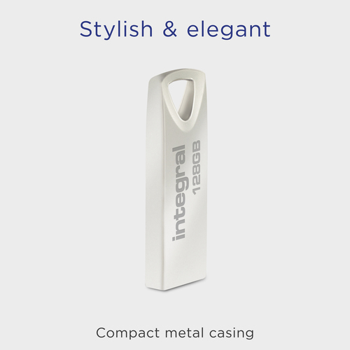 Integral 128GB USB2.0 DRIVE ARC METAL – image 2
