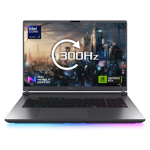 ASUS ROG Strix G18 G815LM-TT128W Intel Core Ultra 9 290HX Plus Ноутбук 45,7 cm (18") 2.5K 32 GB DDR5-SDRAM 1 TB Твердотельный накопитель (SSD) NVIDIA GeForce RTX 5060 Wi-Fi 7 (802.11be) Windows 11 Home Серый