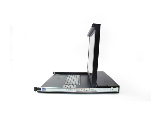 LevelOne 17" LCD KVM Rack Console, French K/B – image 6