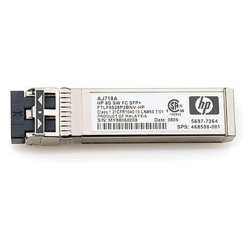 HP 8Gb Short Wave Fibre Channel SFP+ 1 Pack Transceiver