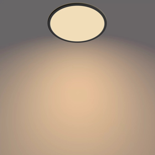 Philips Plafondlamp Superslim Zwart Ø30cm 18w, afbeelding 3