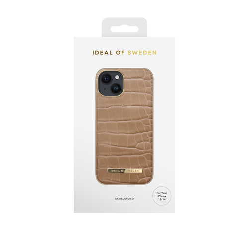 iDeal of Sweden Atelier Case iPhone 13 / 14 Camel Croco – image 2