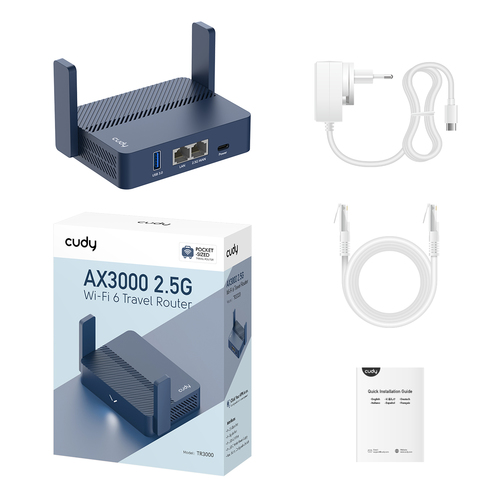Cudy AX3000 - Draadloze router, afbeelding 4