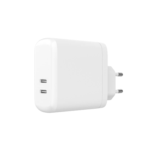 Gear Charger 220V 2xUSB-C PD 60W White