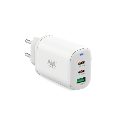 Aaamaze AMTGPD65W mobile device charger Universal White AC Fast charging Indoor