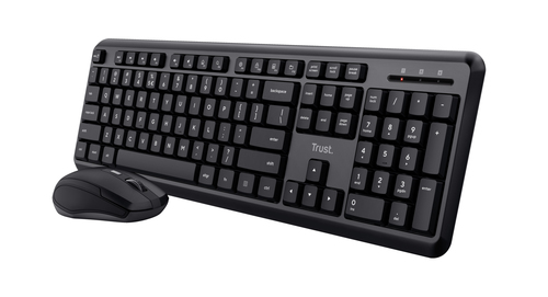 Trust ODY keyboard Mouse included Universal RF Wireless English Black – image 1