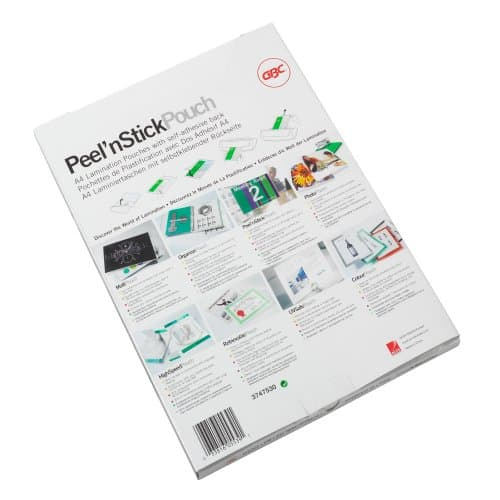 GBC Peeln Stick - 100-pack - glossy white - A4 - lamination pouches – Foto 4 von 4