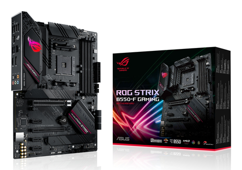 Asus Rog Strix B550-F Gaming Motherboard, Amd B550 Chipset, PCIe 4.0, Atx Socket AM4 - image 1