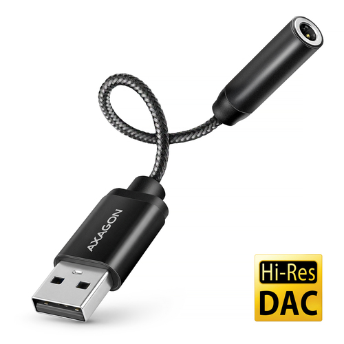 AXAGON ADA-HA USB-A to 3.5mm jack Hi-R