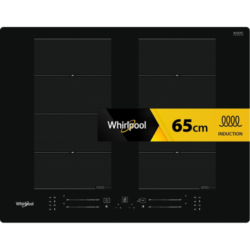 Whirlpool WF S8865 NE Черный Встроенный 65 cm Плита с зонами индукции 4 зона(ы)