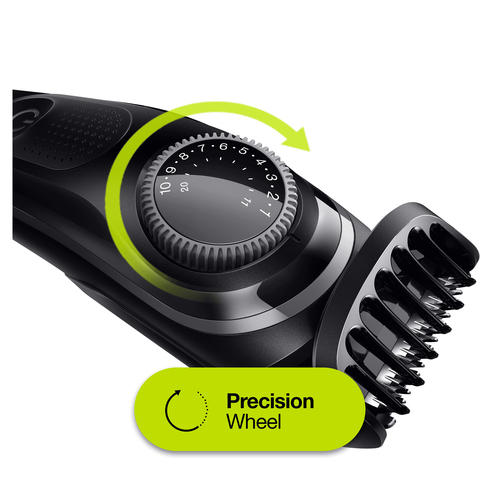 Braun Beard Trimmer BT3242 Men Trimmer & Hair Clipper, 39 Length Settings, Black/Grey – image 7