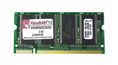 Kingston Technology ValueRAM 256MB 400MHz DDR