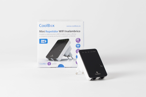 CoolBox REDCOOREWN2 bridge/repeater 300 Mbit/s Black, White – image 3