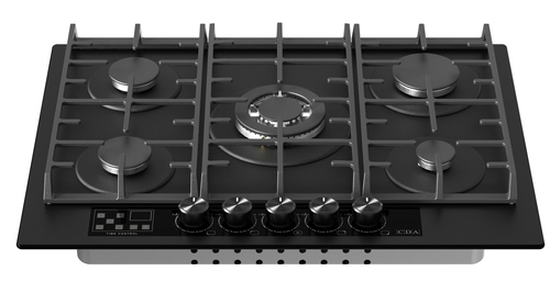 CDA HVG731MB hob Black Built-in