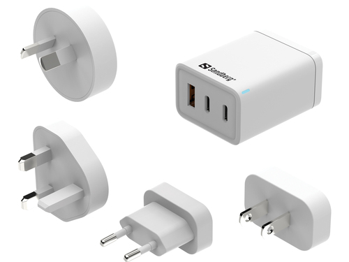 Sandberg 3in1 TravelCharger USB-C/A – image 2
