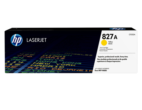 Original HP 827A Yellow Toner Cartridge (CF302A) - image 1