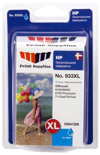 MM Cyan Inkjet Cartridge - Replaces HP No.933XL