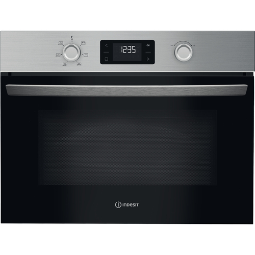 Indesit IP252RXUK Built In Microwave Oven with Grill in Stainless Stee - image 1